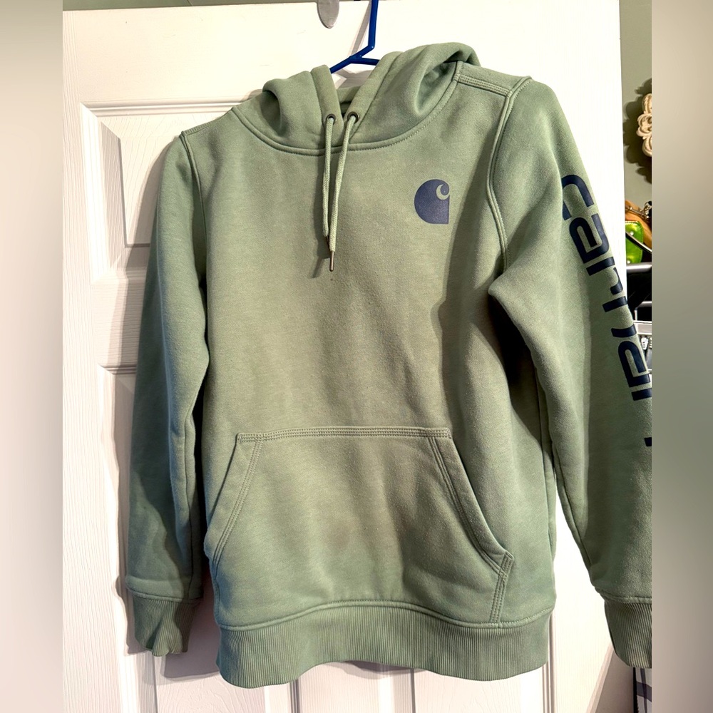 Women’s Carhartt sweatshirt teal